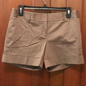 Express Cuffed Khaki Brown Shorts Size 2